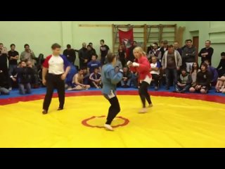 lyuba at the moscow combat sambo championship